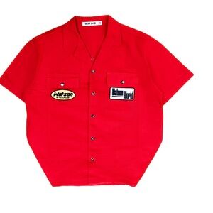 Watson Studios World Work Shirt Red NWT Size S